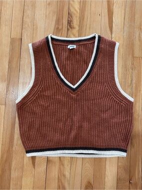 Garage Knit Sweater Vest